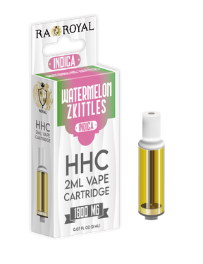 HHC Vape Cartridge: Watermelon Zkittles Indica (1800 MG, 2 ML)