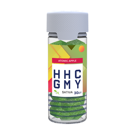 Our HHC Sativa Apple Gummies.