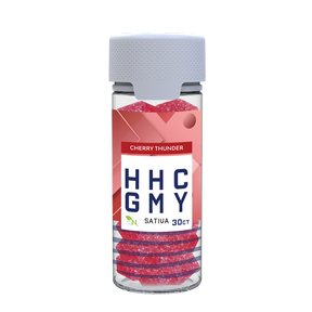 A Gift From Nature HHC Sativa Gummy Jar Cherry Thunder