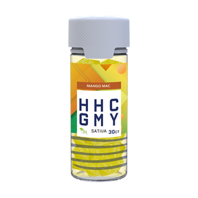 A Gift From Nature HHC Sativa Gummy Jar Mango Mac