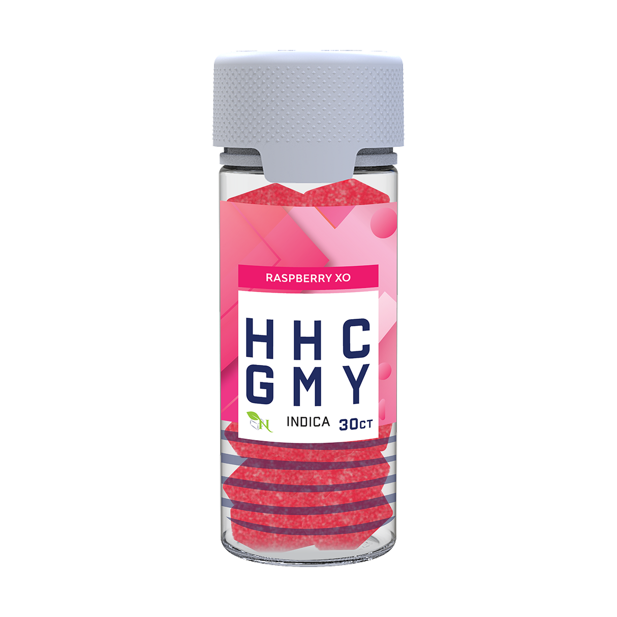 Our HHC Indica Raspberry Gummies.