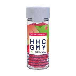 A Gift From Nature HHC Indica Gummy Jar Watermelon Delight