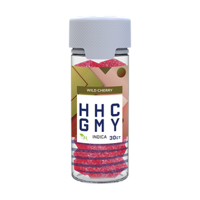 A Gift From Nature HHC Indica Gummy Jar Wild Cherry