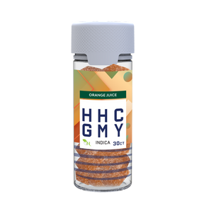 A Gift From Nature HHC Indica Gummy Jar Orange Juice