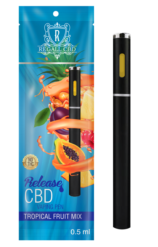 Our CBD Tropical Fruit Vape Pens.