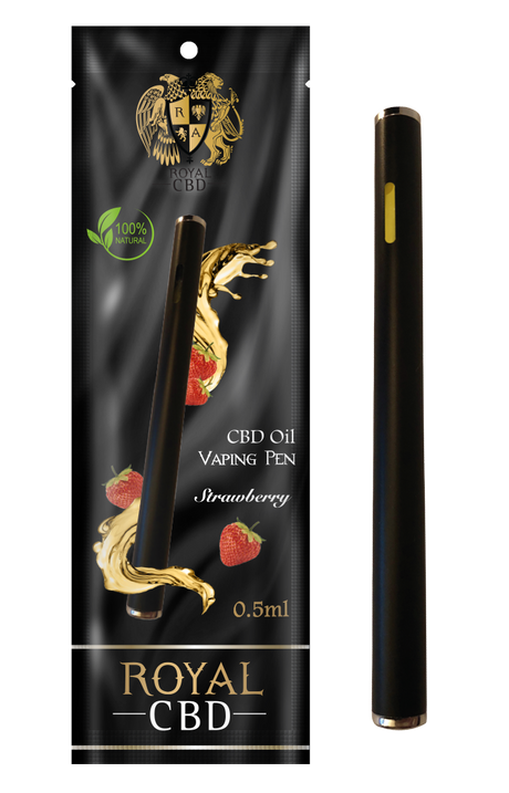 Our CBD Strawberry Vape Pens.