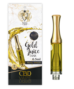 R.A. Royal CBD Vape Tank: Vanilla Gold Juice