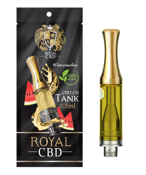 R.A. Royal CBD Vape Tank: Watermelon